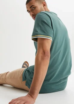 bonprix Lot de 2 polos en maille piquée 100% coton|Homme T-Shirts & Polos