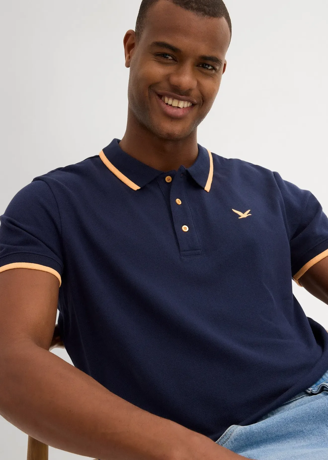 bonprix Lot de 2 polos en maille piquée 100% coton|Homme T-Shirts & Polos