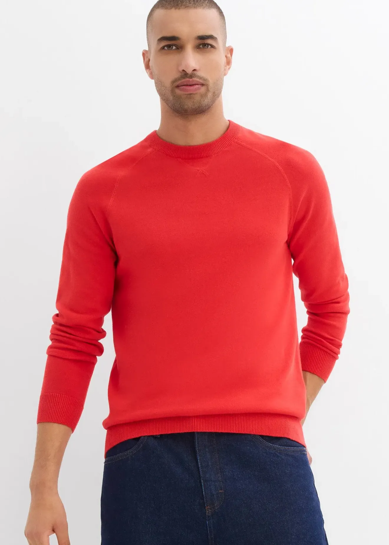 bonprix Lot de 2 pulls en fine maille 100% coton|Homme Pulls & Gilets