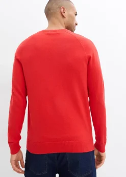 bonprix Lot de 2 pulls en fine maille 100% coton|Homme Pulls & Gilets