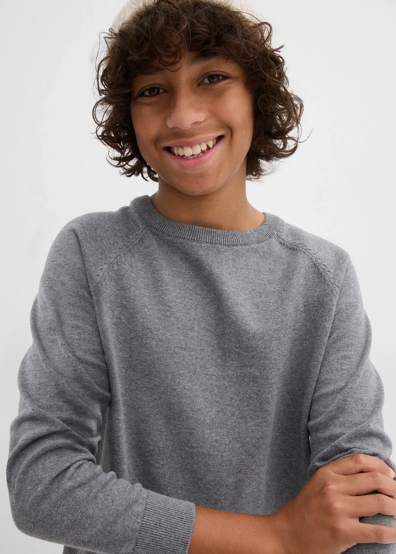 Enfant bonprix Vêtements Enfant|Garçons 9-16 Ans·Lots De 2 Articles Et Plus|Lot de 2 pulls en fine maille 100% coton