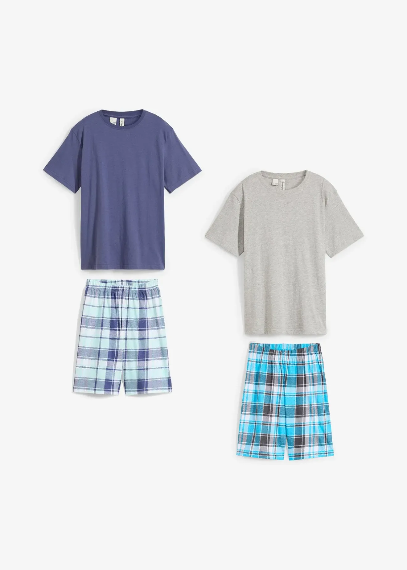 Enfant bonprix Vêtements Enfant|Garçons·Pyjamas|Lot de 2 pyjashorts en coton doux