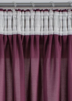 bonprix Salon·Rideaux & Voilages|Rideaux Classiques|Lot de 2 rideaux en microfibre