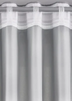 bonprix Lot de 2 rideaux en microfibre| Salon·Rideaux & Voilages|Rideaux Classiques