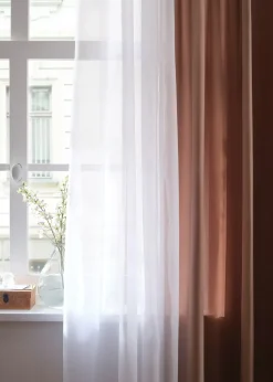 bonprix Salon·Rideaux & Voilages|Rideaux Classiques|Lot de 2 rideaux en microfibre