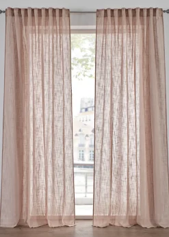 bonprix Lot de 2 rideaux texturés| Salon·Rideaux & Voilages|Rideaux Classiques