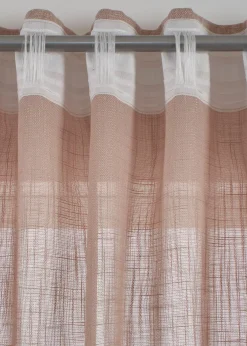 bonprix Lot de 2 rideaux texturés| Salon·Rideaux & Voilages|Rideaux Classiques