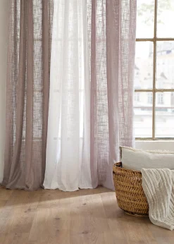 bonprix Salon·Rideaux & Voilages|Rideaux Classiques|Lot de 2 rideaux texturés