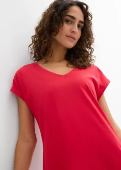 bonprix Lot de 2 robes en jersey 100% coton|Femme Basiques|Robes