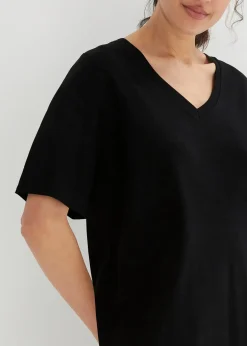 Femme bonprix Basiques|Robes|Lot de 2 robes oversize 100% coton