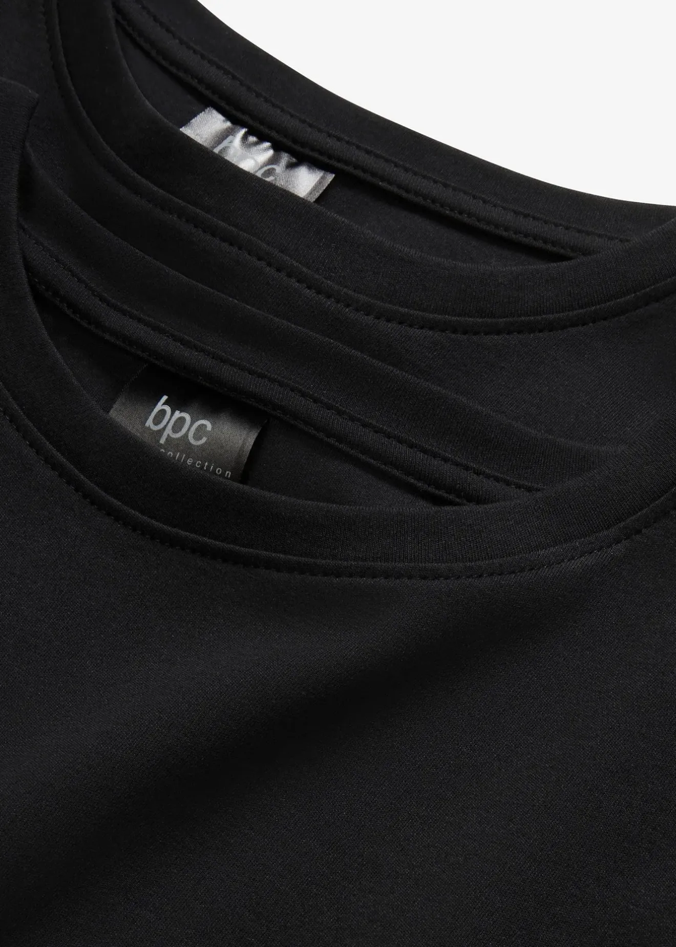 bonprix Lot de 2 robes T-shirt oversize 100% coton|Femme Basiques|Robes