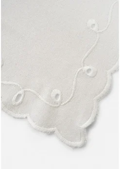 bonprix Lot de 2 sets de table en coton avec broderies| Arts De La Table|Linge De Table