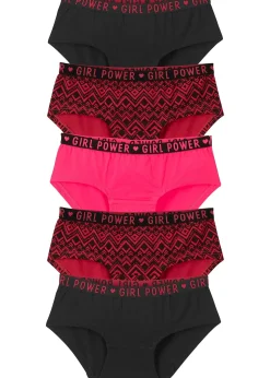 bonprix Lot de 5 shorties en coton doux et extensible|Enfant Vêtements Enfant|Lot De 2 Articles Et Plus