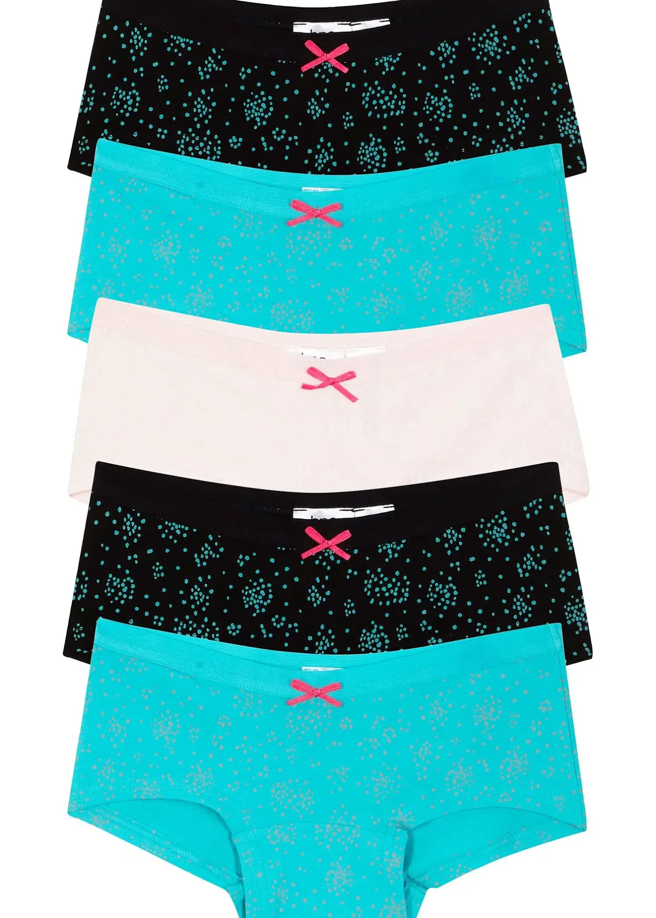 bonprix Lot de 5 shorties en coton doux et extensible|Enfant Vêtements Enfant|Lot De 2 Articles Et Plus