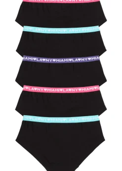 bonprix Lot de 5 shorties fille coton|Enfant Vêtements Enfant|Lot De 2 Articles Et Plus