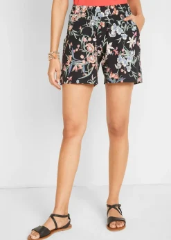 bonprix Lot de 2 shorts en jersey coton extensible|Femme Shorts|Pantalons