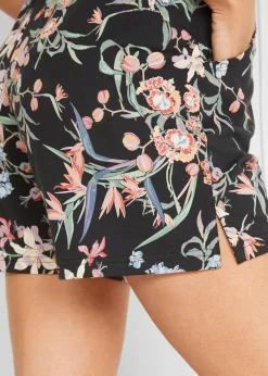 bonprix Lot de 2 shorts en jersey coton extensible|Femme Shorts|Pantalons