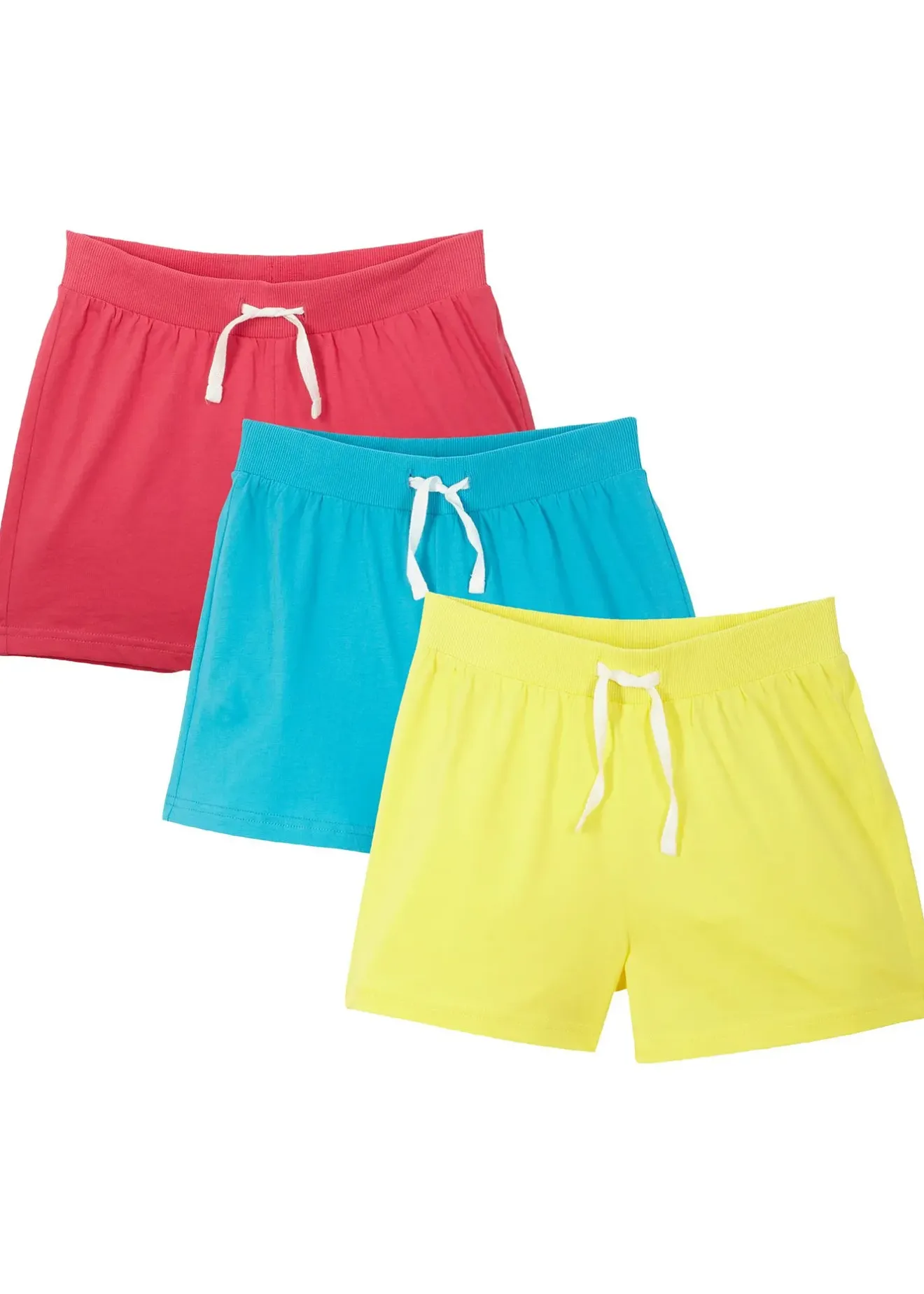 bonprix Lot de 3 shorts en jersey 100% coton|Enfant Vêtements Enfant|Filles 9-16 Ans·Lot De 2 Articles Et Plus