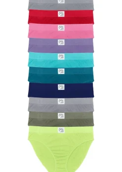 Femme bonprix Basiques|Lingerie Coton|Lot de 10 slips