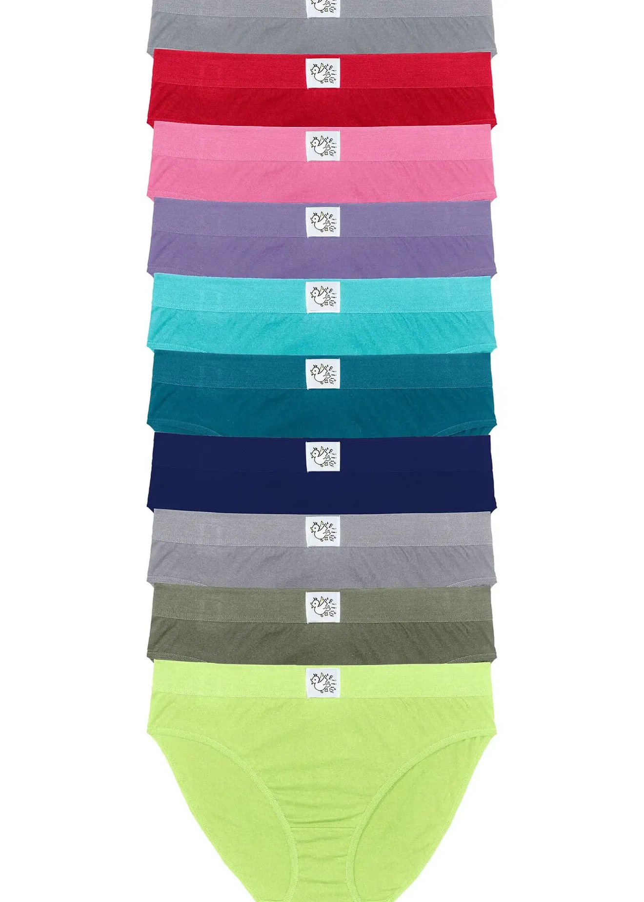 Femme bonprix Basiques|Lingerie Coton|Lot de 10 slips