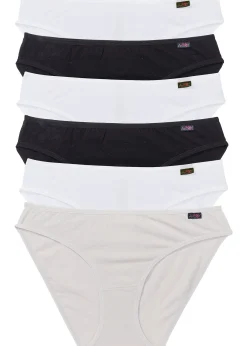 Femme bonprix Basiques|Lingerie Coton|Lot de 6 slips