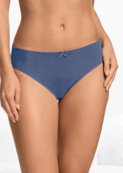 bonprix Lot de 6 slips|Femme Basiques|Lingerie Coton