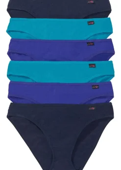 bonprix Lot de 6 slips|Femme Basiques|Lingerie Coton