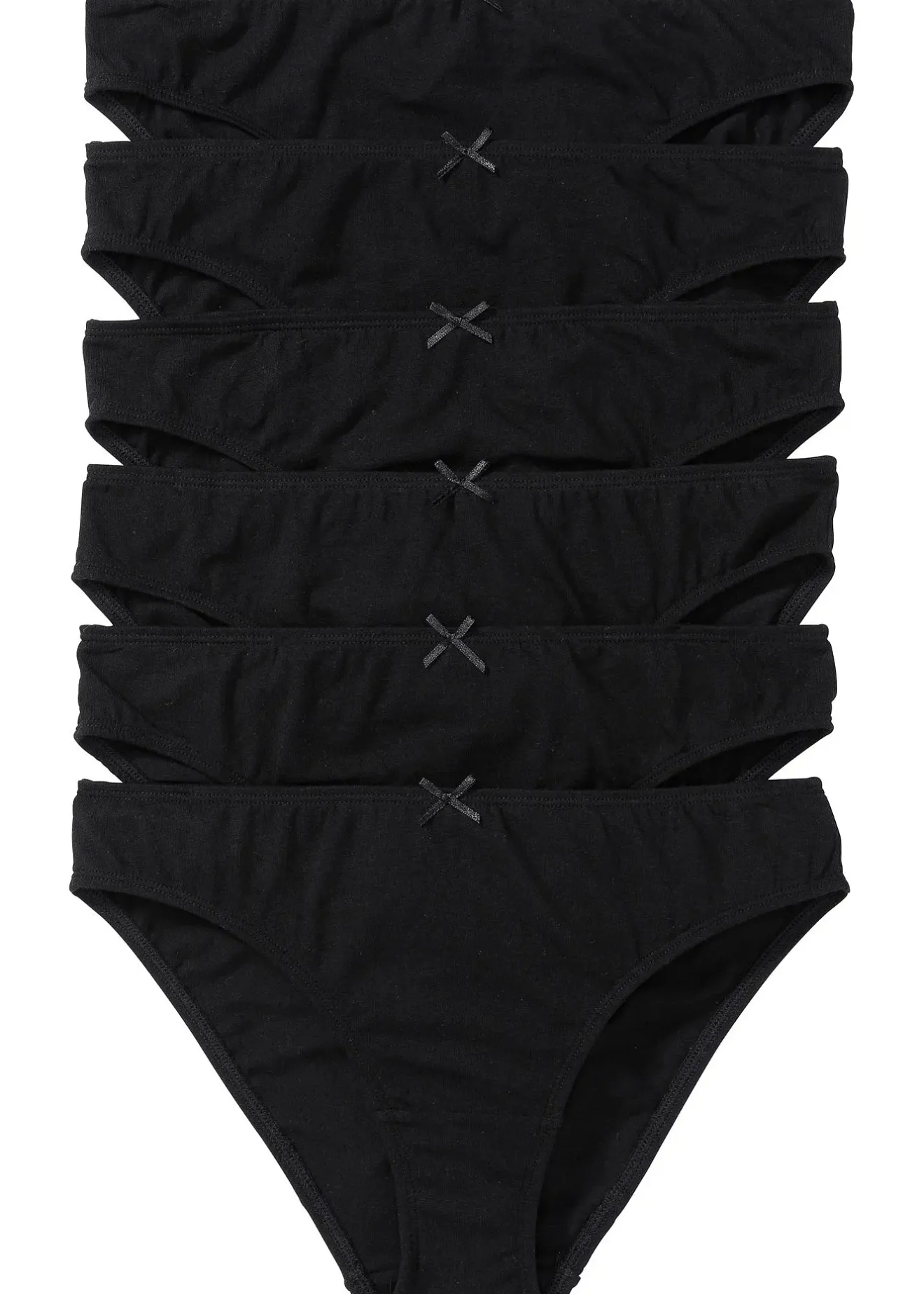 bonprix Lot de 6 slips|Femme Basiques|Lingerie Coton