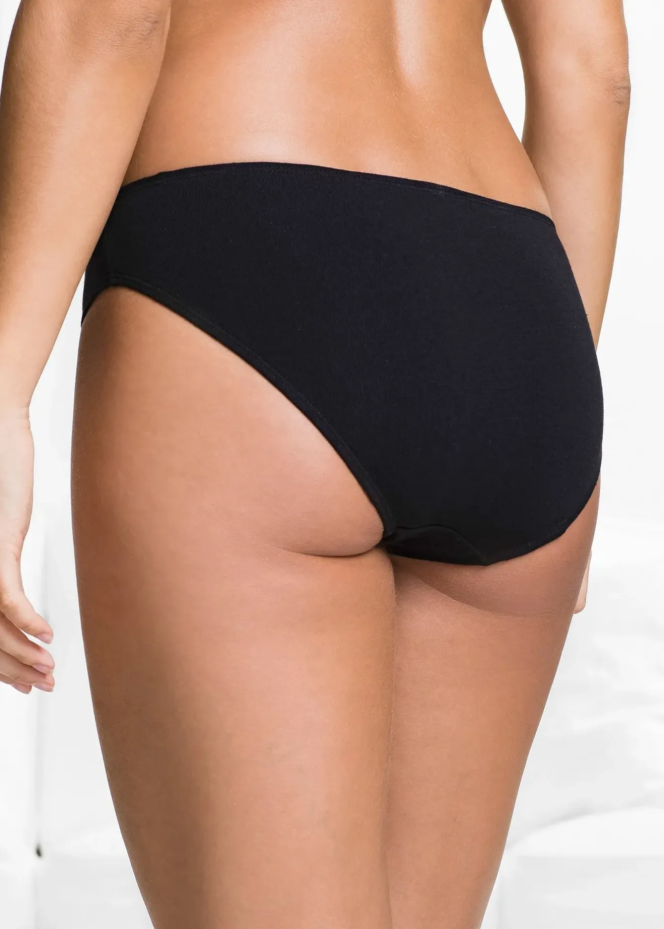 bonprix Lot de 6 slips|Femme Basiques|Lingerie Coton