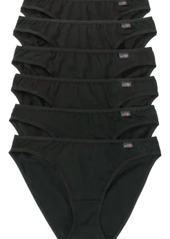 bonprix Lot de 6 slips|Femme Basiques|Lingerie Coton