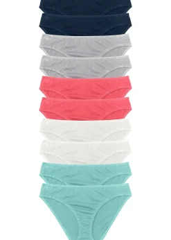 Femme bonprix Basiques|Lingerie Coton|Lot de 10 slips