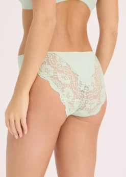 Femme bonprix Lingerie Coton|Bas|Lot de 6 slips à dentelle