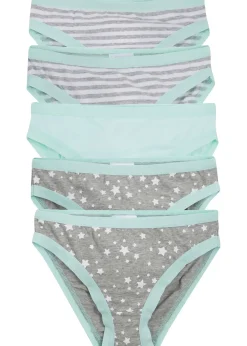 Enfant bonprix Lot De 2 Articles Et Plus|Filles·Culottes & Brassières|Lot de 5 slips avec coton doux