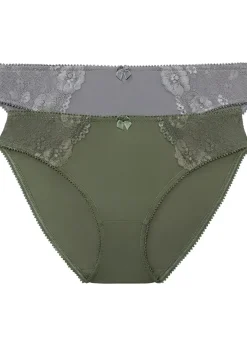 Femme bonprix Dessous|Bas|Lot de 2 slips avec dentelle