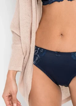 bonprix Lot de 2 slips avec dentelle|Femme Dessous|Bas