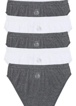 bonprix Lot de 6 slips avec imprimé ourson|Femme Basiques|Lingerie Coton