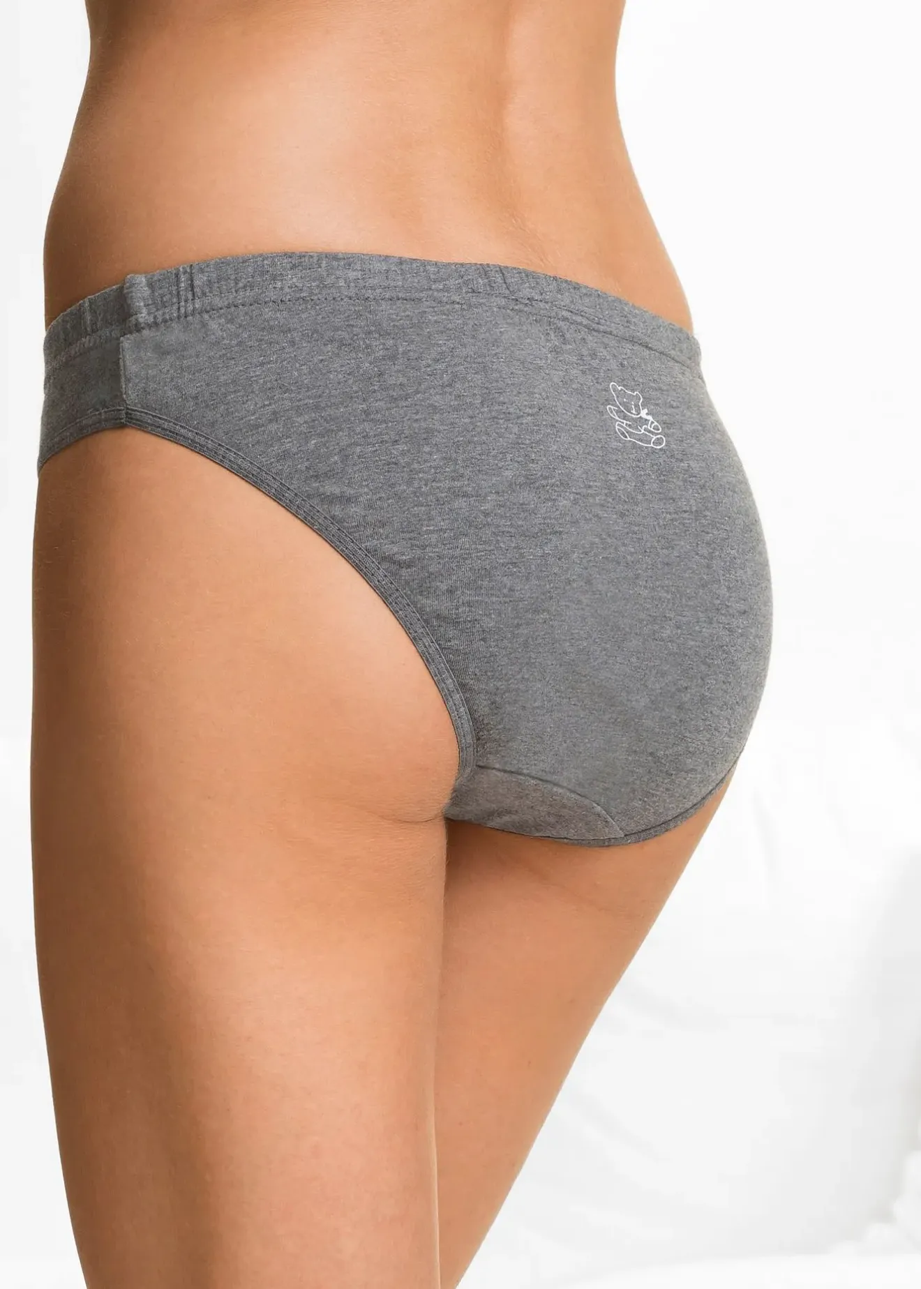 bonprix Lot de 6 slips avec imprimé ourson|Femme Basiques|Lingerie Coton