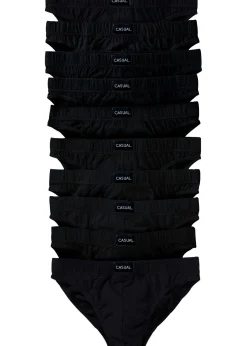 bonprix Lot de 10 slips coton|Homme Slips|Sous-Vêtements
