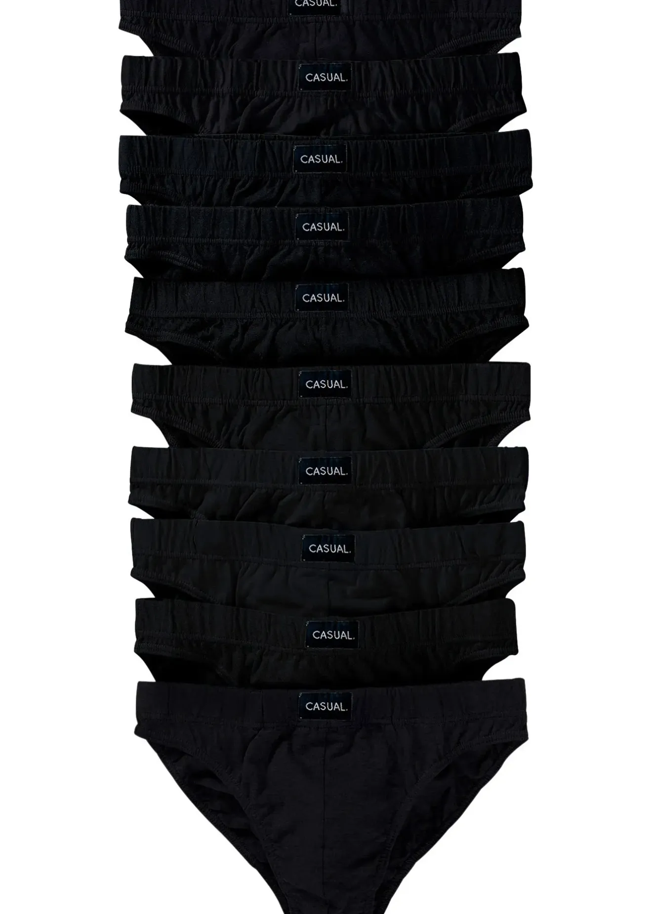 bonprix Lot de 10 slips coton|Homme Slips|Sous-Vêtements