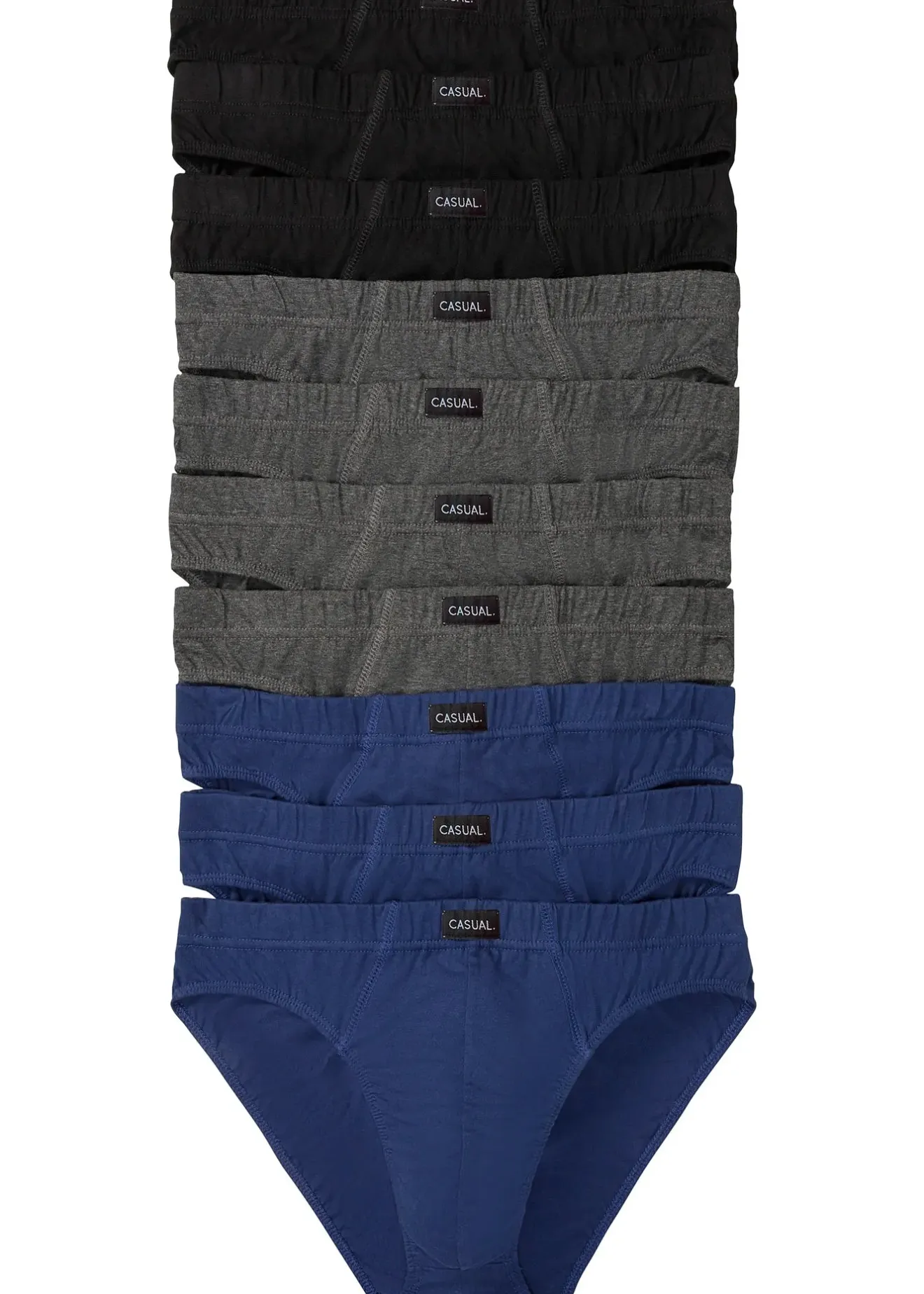 Homme bonprix Slips|Sous-Vêtements|Lot de 10 slips coton