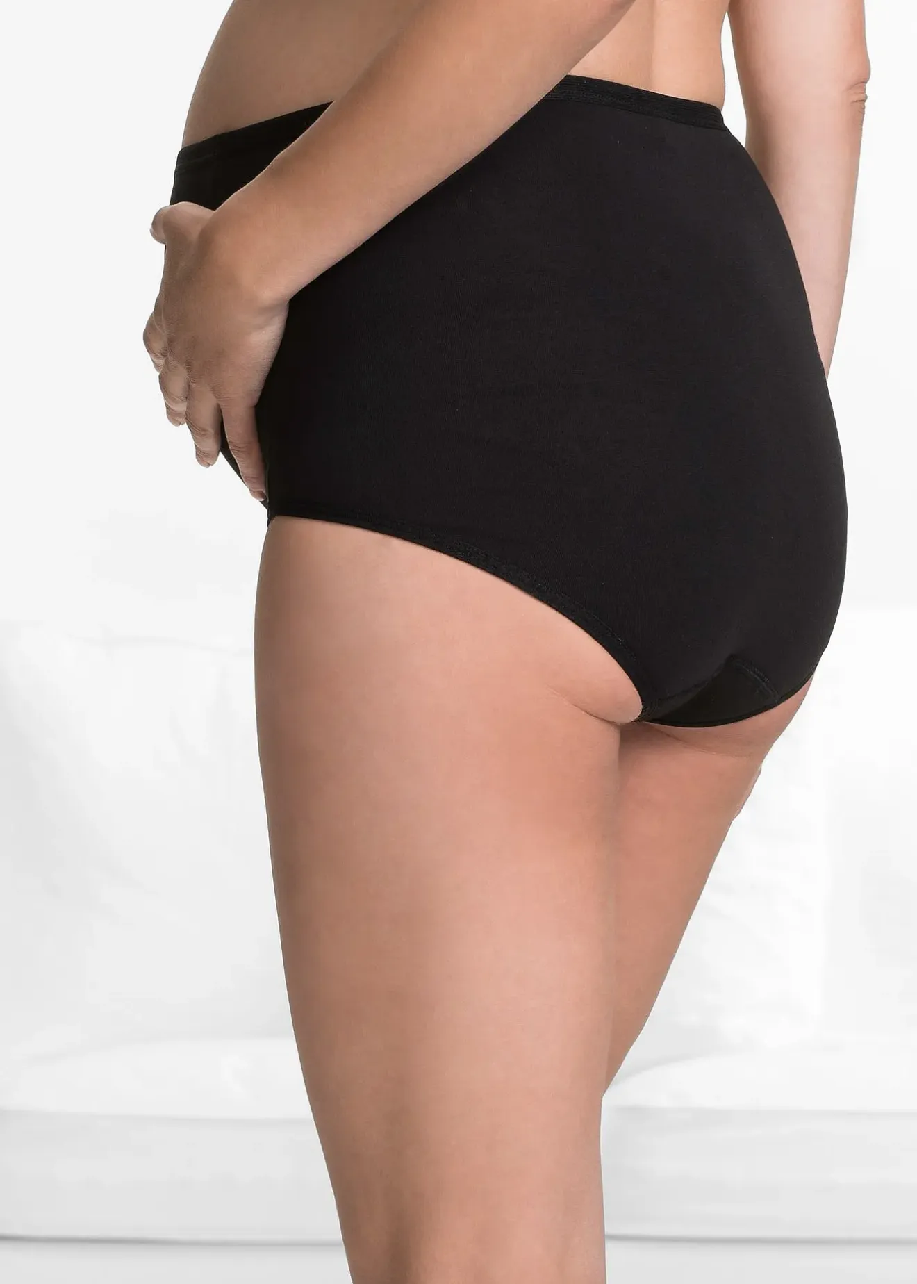 bonprix Lot de 2 slips de grossesse en coton|Femme Maternité|Lingerie Coton