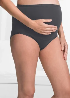 Femme bonprix Maternité|Lingerie Coton|Lot de 2 slips de grossesse en coton