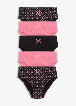 bonprix Lot de 5 slips doux|Enfant Vêtements Enfant|Lot De 2 Articles Et Plus