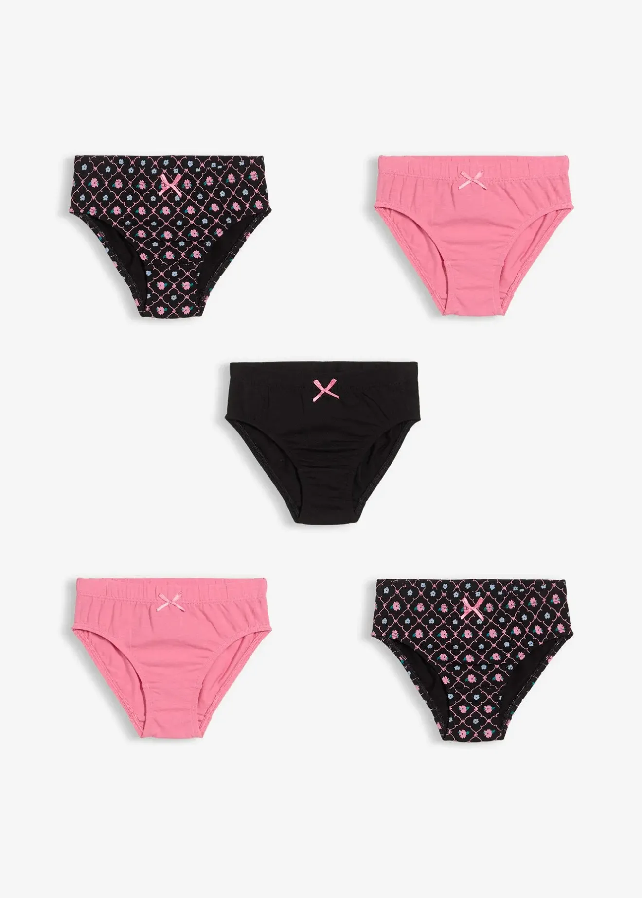 bonprix Lot de 5 slips doux|Enfant Vêtements Enfant|Lot De 2 Articles Et Plus