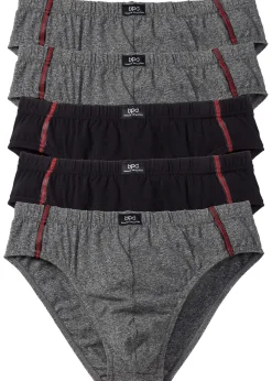 bonprix Lot de 5 slips maxi|Homme Slips|Sous-Vêtements