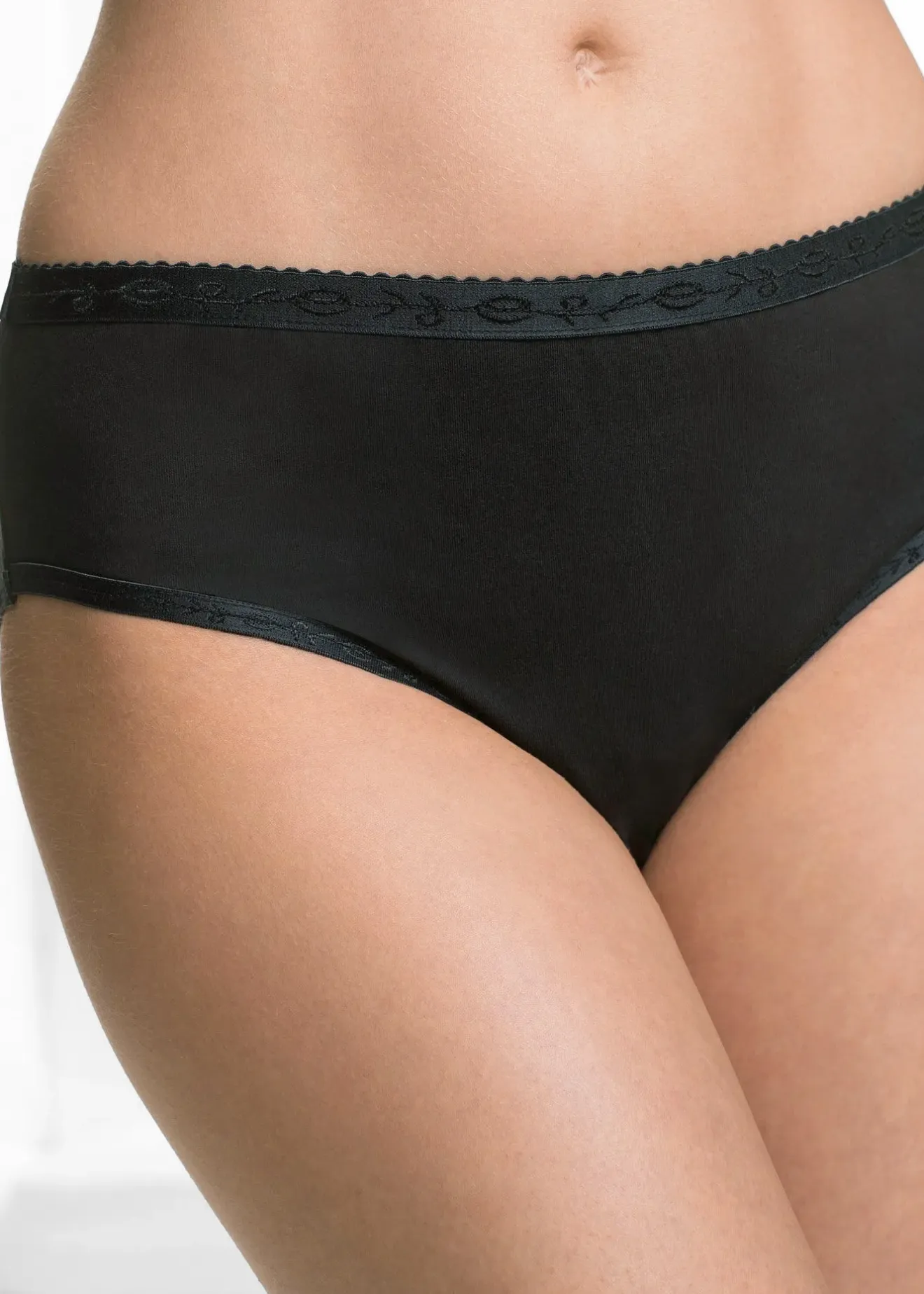 Femme bonprix Basiques|Lingerie Coton|Lot de 5 slips Maxi