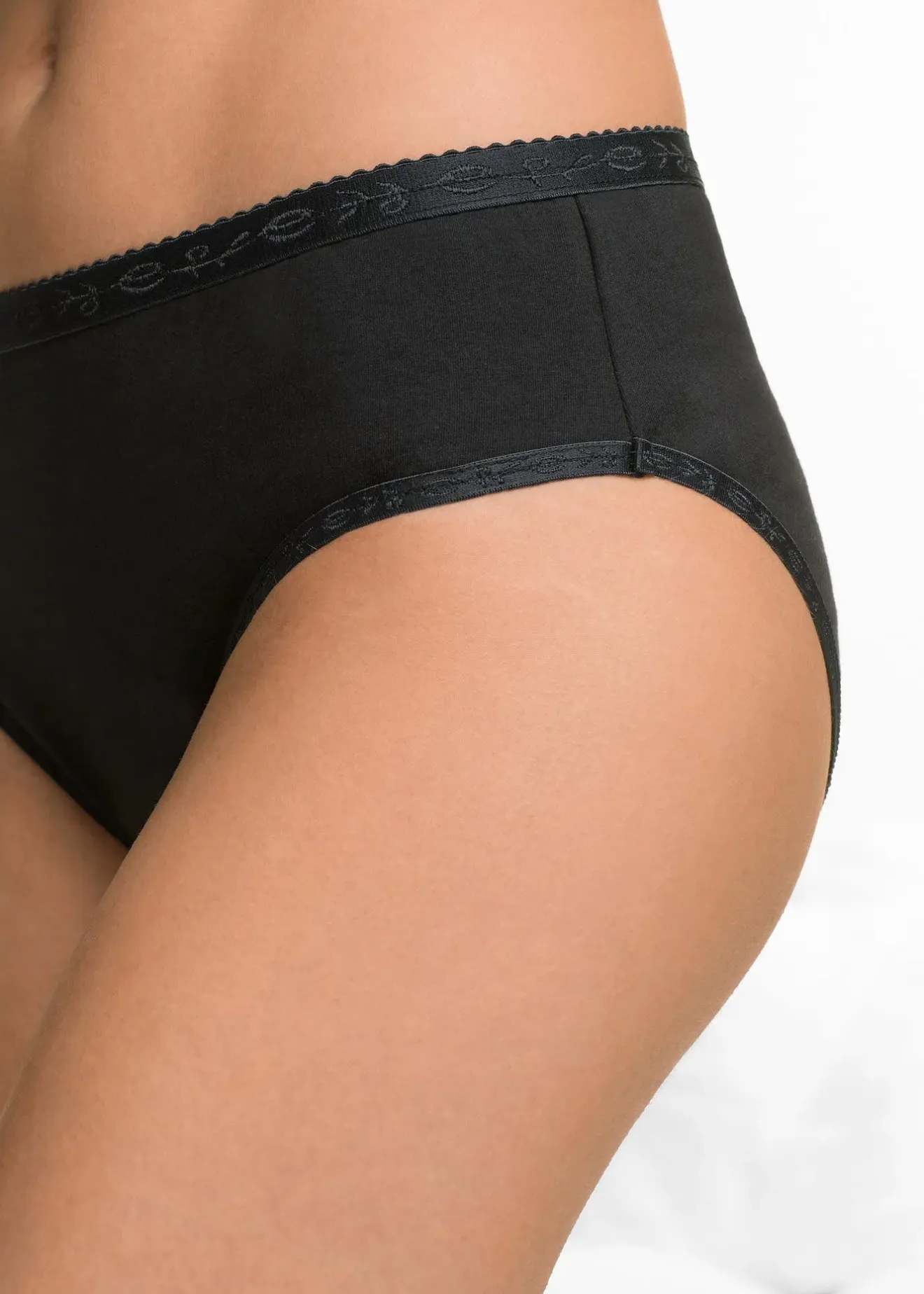 Femme bonprix Basiques|Lingerie Coton|Lot de 5 slips Maxi