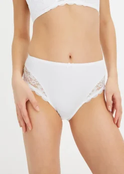 Femme bonprix Dessous|Bas|Lot de 2 slips Maxi