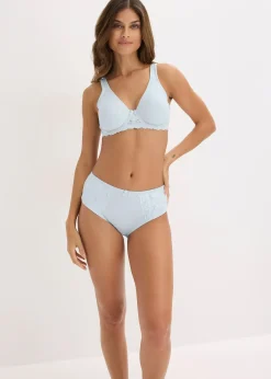 Femme bonprix Bas|Lot de 2 slips maxi avec dentelle