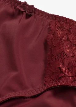 bonprix Lot de 2 slips maxi avec dentelle|Femme Bas